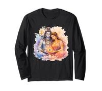 Seigneur Shiva Durga Dieu Hindou Mahadeva Déesse Déesse Parvati Manche Longue
