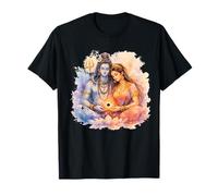 Seigneur Shiva Durga Dieu Hindou Mahadeva Déesse Déesse Parvati T-Shirt