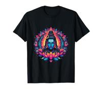 Seigneur Shiva Hindou Dieu Mahadeva Trident Hindouisme Devo T-Shirt