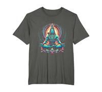 Seigneur Shiva Hindou God Mahadeva Trident Hindouism Devotee T-Shirt, Homme Grandes Tailles, Asphalte, 2X Tall
