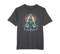 Seigneur Shiva Hindou God Mahadeva Trident Hindouism Devotee T-Shirt, Homme Grandes Tailles, Chiné Foncé, 4X Tall