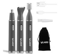 SEIHAI Tondeuse rechargeable 3 en 1 pour homme, sans douleur, sans traction, sans accroc, avec 3 têtes de rechange pour couper les sourcils et les poils du corps