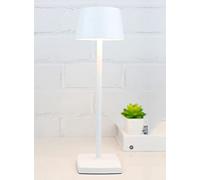 Seihoae Lampe de Table Sans fil, Lampe sans fil Rechargeable Dimmable 6000 mAh, Lampe Exterieur étanche IP54, pour intérieur extérieur Restaurant Buffet Bar café, Blanc