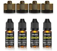 Seihoae Pistolet à fumée à Bulles à Cocktail avec écran Couleur de 1,4" pour Barman, Bar, fête, vin, Boissons, café (Arôme de Citron)