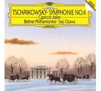Seiji Ozawa/BPO NEW CD(SHM-CD) Tchaikovsky Sym. N°4/Capriccio Italie Japon OBI