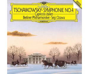 Seiji Ozawa/BPO NEW CD(SHM-CD) Tchaikovsky Sym. N°4/Capriccio Italie Japon OBI