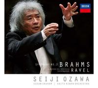 Seiji Ozawa - Brahms: Symphony No.2/Ravel: Sheheraza [Import]