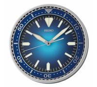 Seiko 12 inch Heritage Design Watch Dial Wall Clock, Metallic Blue