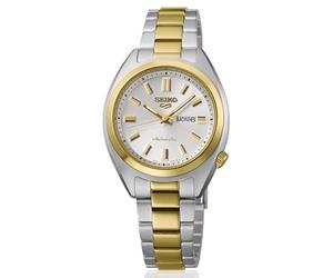 Seiko 5 Sports SNXS 32mm Brazalete Bicolor
