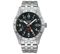 Seiko 5 Sports SSK023K1 montre automatique GMT bracelet acier cadran noir