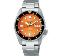 Montre Homme Seiko 5 Sport SKX SRPK35K1 orange / argent