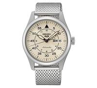 Seiko 5 Styles de Costumes de Terrain de Sport | Cadran crème | Bracelet en Maille d'acier SRPH21K1