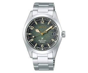 Seiko Alpinist Prospex SPB155J1 automatic watch with steel bracelet