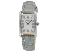 Seiko Caprice Classique (22,2 Mm) Cadran Nacre / Bracelet Cuir Gris SWR099P1