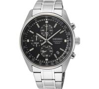 Montre Seiko SSB379P1 noir / argent