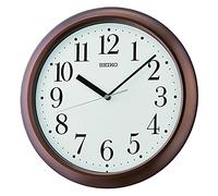 Seiko Clocks Horloges murales QXA787B - Unisex - Quartz - Plastic - Verre minéral Hardlex Crystal