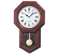 Seiko Clocks Montres Mural, Marron, Unique