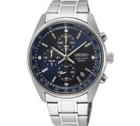 Seiko Conceptual Quartz Chronograph Deep Blue Sunburst Dial pour hommes...