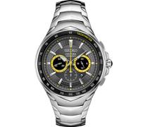 SEIKO Coutura SS Quartz Chronographe Montre Gris Cadran Gris Bracelet, gris