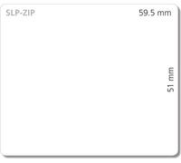 Seiko Instruments SLP-ZIP - étiquettes en papier adhésif permanent - 190 étiquette(s)
