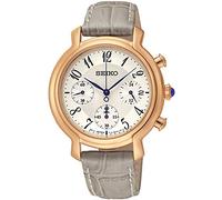 Seiko Femme Chronographe Quartz Montre avec Bracelet en Cuir SRW872P1_1