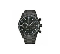 Seiko Montre chronographe à Quartz Noire pour Homme SSB415P1
