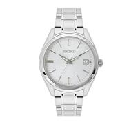 Seiko Montre homme SUR307P1 – Analogique Quartz, bracelet acier inoxydable 40 mm, verre saphir