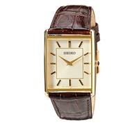 Seiko Hommes Analogique Quartz Montre avec Bracelet en Cuir SWR064P1