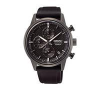 Montre Homme Seiko Conceptual Titanium Noir Chronographe Bracelet Silicone...