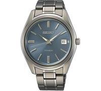 Seiko Montre Homme RELOGIO SUR371P1 Titane Classique 48 mm Résistante à l'eau