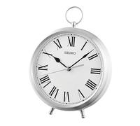 Seiko Horloge de Table Argenté/Blanc
