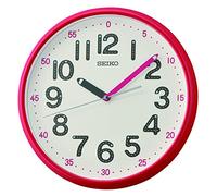 Seiko Horloge Murale en Plastique Rouge QXA793R