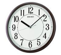 Seiko Horloges murales en Plastique Marron 305 mm