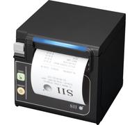 SEIKO Instruments 22450061 Imprimante pour reçus, POS/Boîte, Front-Exit, LAN, Noir, 129 mm Longueur, 129 mm Largeur, 129 mm Hauteur