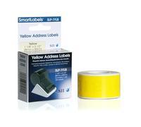 Seiko Instruments - Etiketten - Gelb - 28 x 89 mm 130 Stck. - für Smart Label Printer 100, 120, 200, 220, 620, 650SE, EZ30, Pro