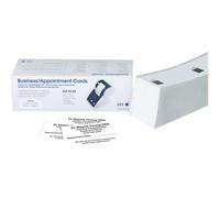 Seiko Instruments SLP-FCS2 - Blanc - 57 x 89 mm - 140 g/m² - 600 carte(s) rendez-vous/cartes de visite - pour Smart Label Printer 420, 430, 440, 440 Office Administration Pack, 450, 620, 650SE