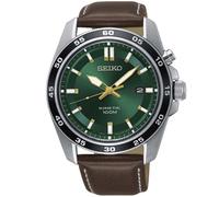 Seiko Mens Kinetic SKA791P1 - Homme - 43 mm - Analogique - Quartz - Verre minéral Hardlex