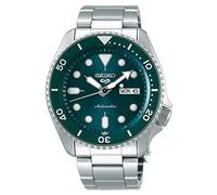 Seiko Mixte Analogique-Numérique Quartz Montre avec Bracelet en Acier Inoxydable