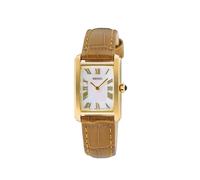Seiko SWR100P1 Montre à quartz analogique pour femme, marron