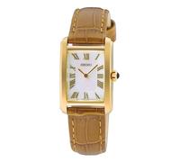 Seiko SWR100P1 Montre à quartz analogique pour femme, marron
