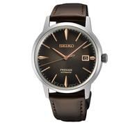 Seiko Montre Automatique SRPJ17J, Marron, Sangle