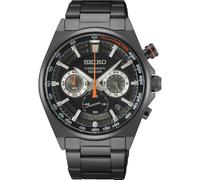 Montre - SEIKO - SPORT - Acier Noir - Boîtier Rond 41 mm - Analogique