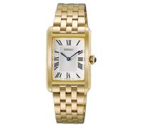 Seiko Montre pour Femme HGG001P1 | Cadran blanc, bracelet doré