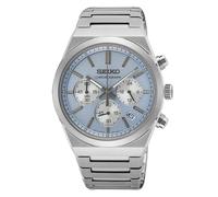 Seiko Montre Pour Homme Chronographe Acier Inoxydable/Bleu Clair Chrono SSB459P1