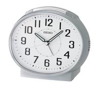 Seiko QHK059S Réveil à quartz à pile avec cadran transparent, lumière, répétition et trotteuse silencieuse.