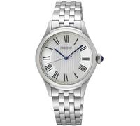 Seiko – Montre analogique femme SUR609P1 – 30 mm, Quartz, verre saphir, bracelet acier inoxydable