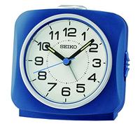 Seiko Réveil analogique QHE194L - Bleu