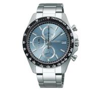 Seiko Selection Chronographe à quartz pour homme, Cadran : bleu clair, 1個, Chronographe