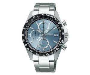 Seiko Selection Chronographe à Quartz pour Homme, Cadran : Bleu Clair, 1個, Chronographe