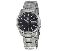 SEIKO Série 5 SNKK71K1 montre automatique homme bracelet en acier noir
